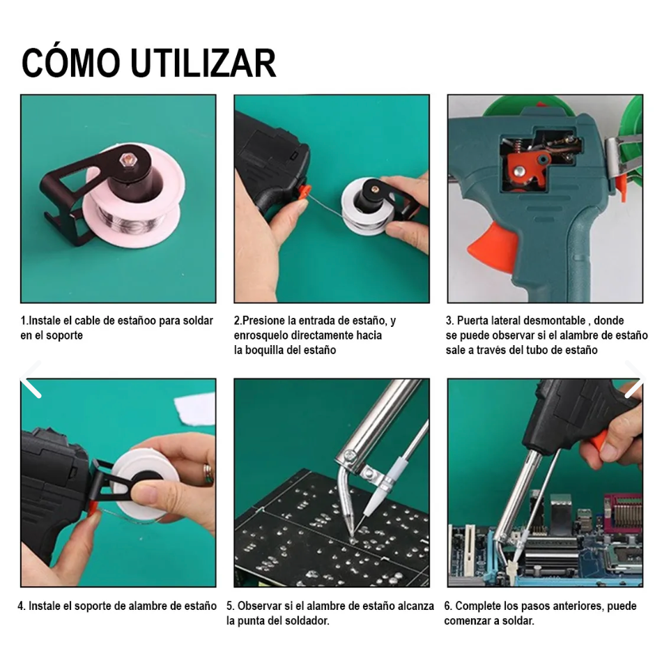 Pistola para soldar